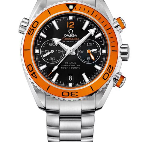 omega watch orange bezel|omega planet ocean dial.